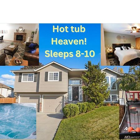 Hot Tub! Sleeps 8-11Upscale Area Villa Spokane Ngoại thất bức ảnh